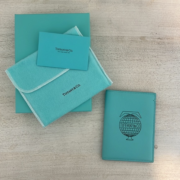 Tiffany & Co. Turquoise Passport Cover - Picture 2 of 6